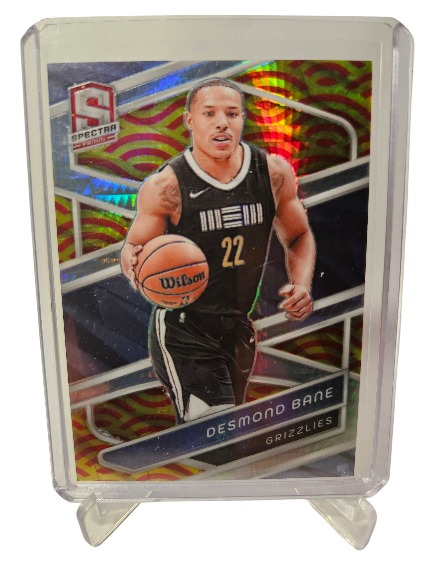 2023-24 Panini Spectra #69 Desmond Bane Red Yellow Prizm 44/49