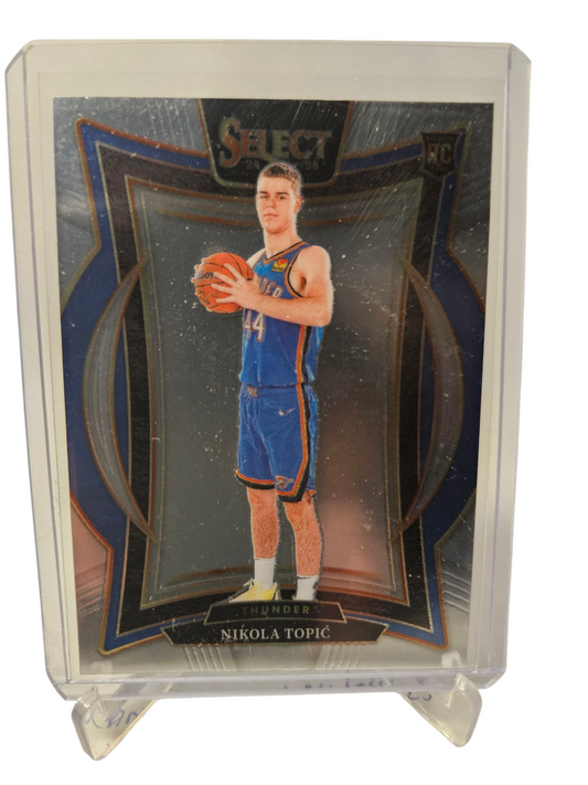 2024-25 Panini Select #89 Nikola Topic Rookie Card