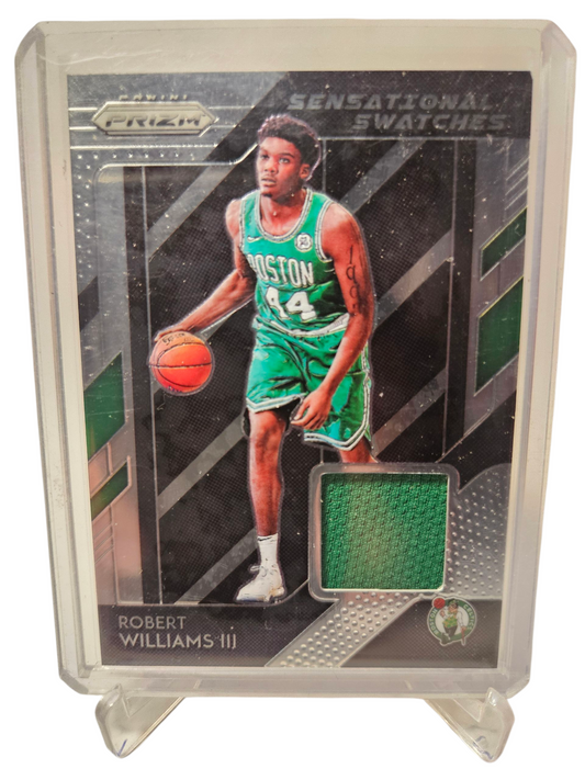 2018-19 Panini Prizm #94 Robert Williams III Semsational Swatches Player Worn Patch