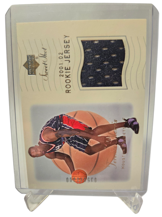 2001-02 Upper Deck #110 Terence Morris Sweet Shot Rookie Jersey Patch Player Worn 0353/1200