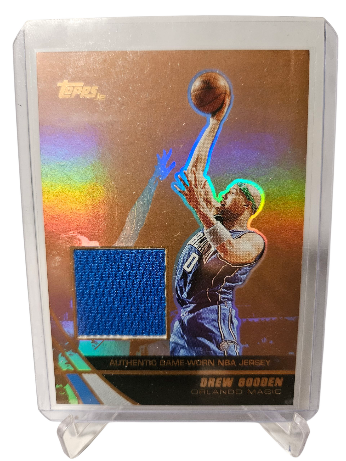 2004 Topps #JE-DG Drew Gooden Game Worn Patch 09/99