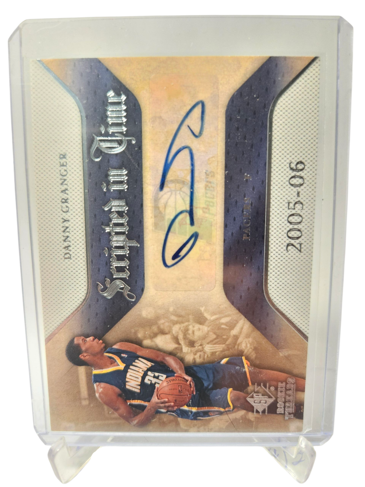 2007-08 Upper Deck SP #SIT-GR Danny Granger Rookie Card Scripted In Time Autograph