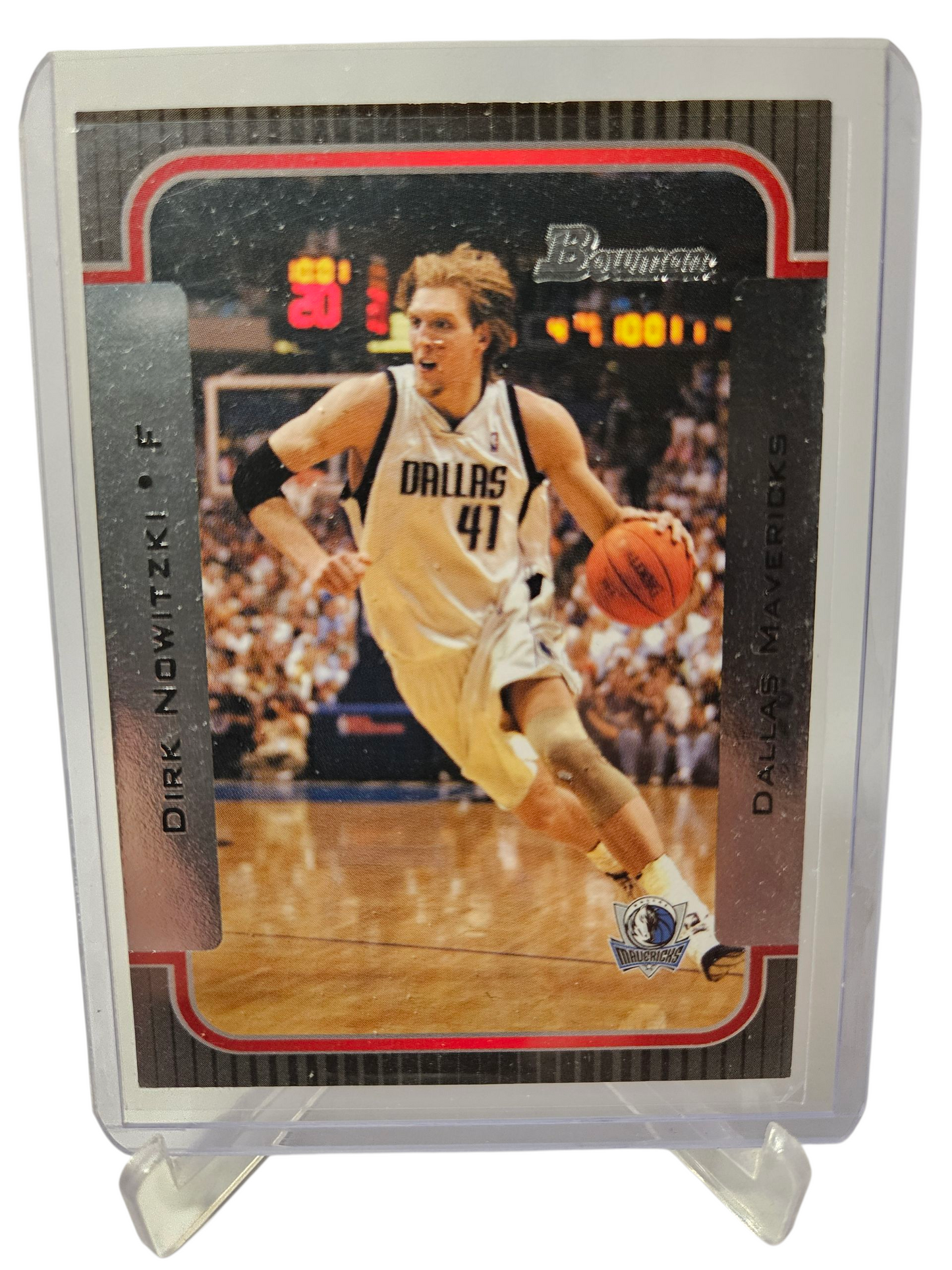 2003-04 Topps Bowman #20 Dirk Nowitzki Bowman Rookies and Stars