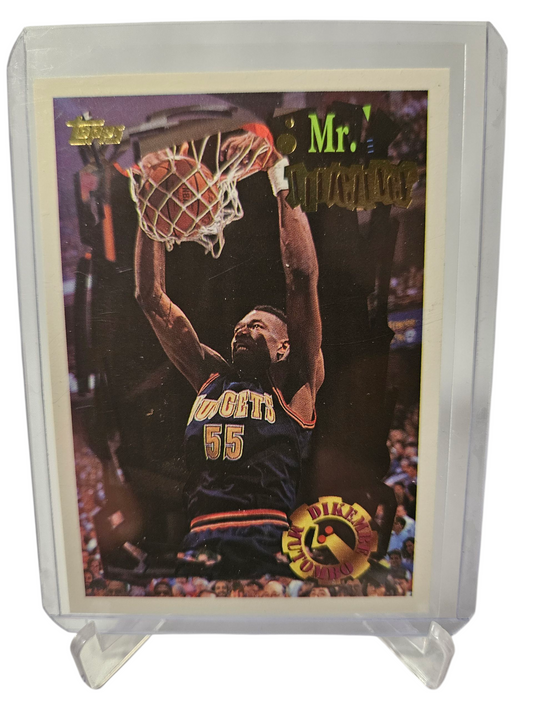 1994 Topps #50 Dikembe Mutombo Mr Efficiency