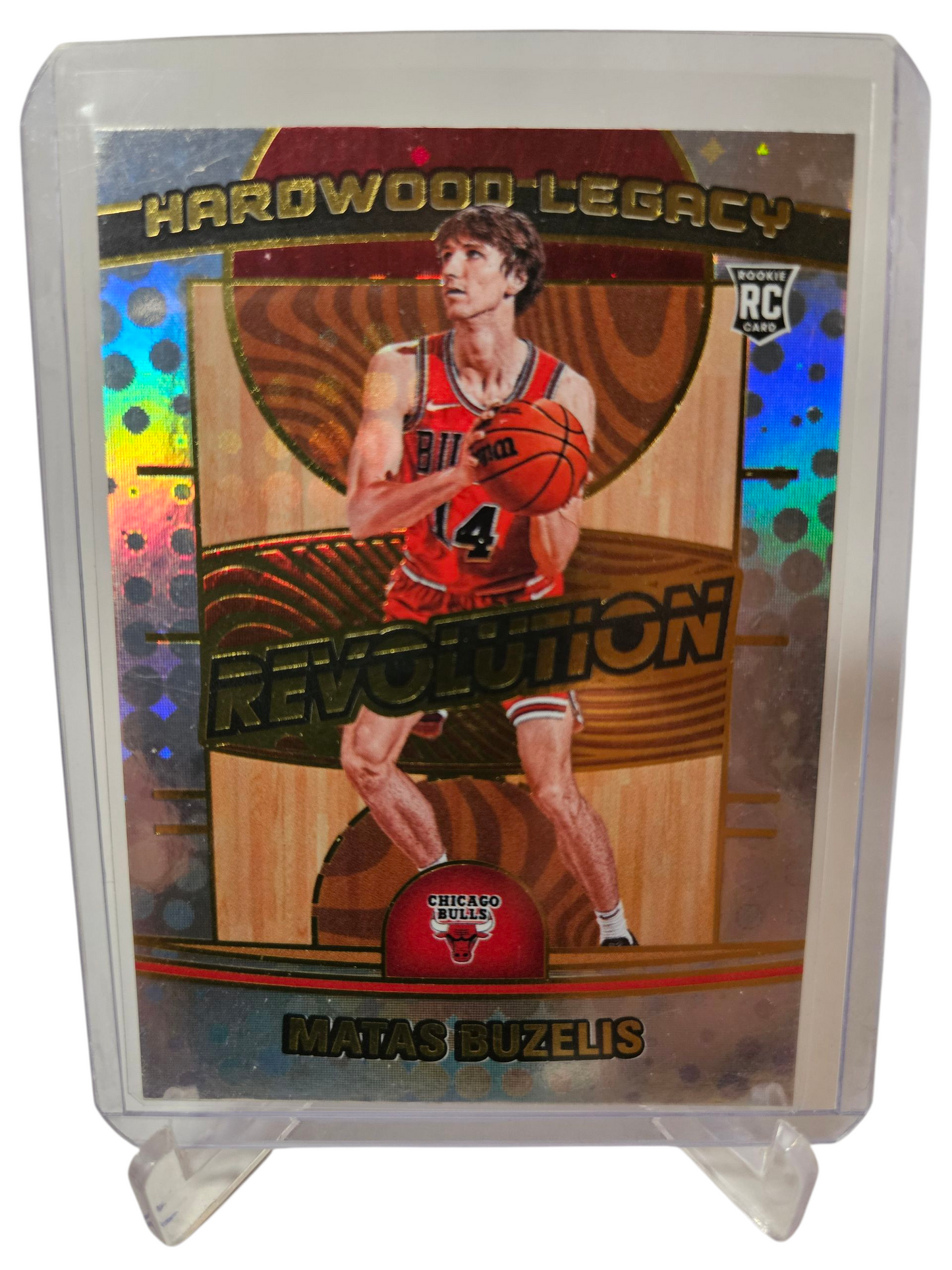 2024-25 Panini Revolution #25 Matas Buzelis Rookie Card Hardwood Legacy