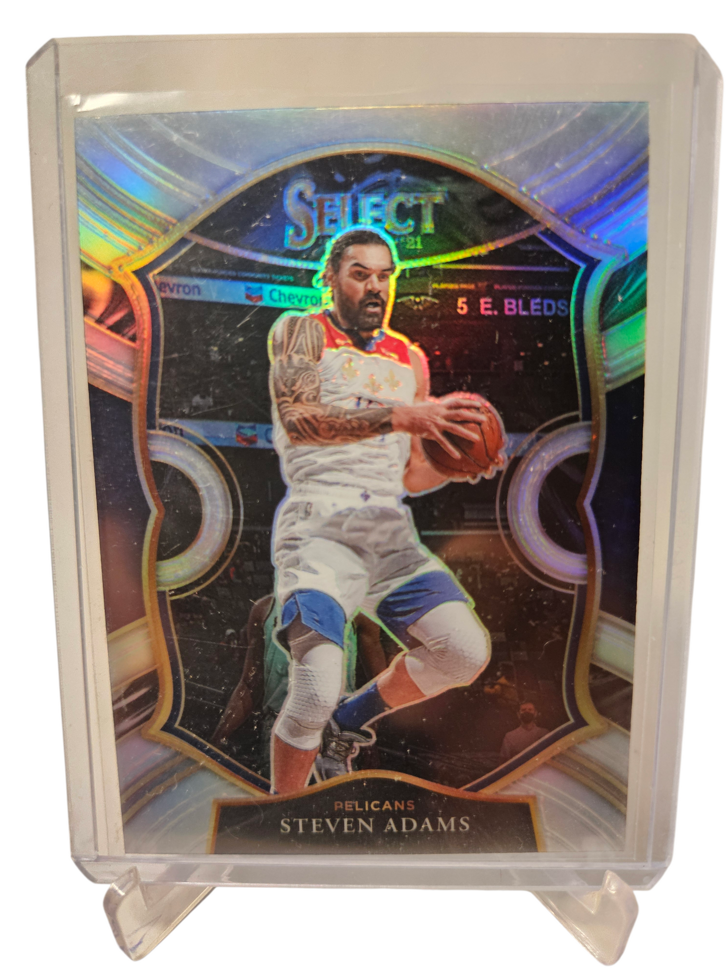 2020-21 Panini Select #19 Steven Adams Silver Prizm
