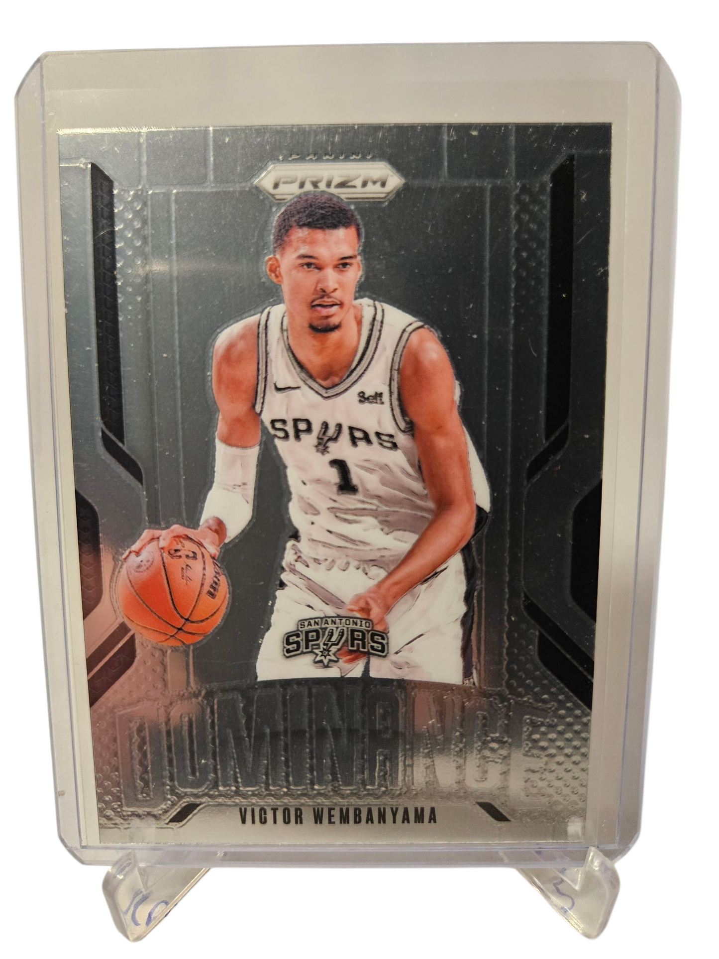 2024-25 Panini Prizm #7 Victor Wembanyama Dominance