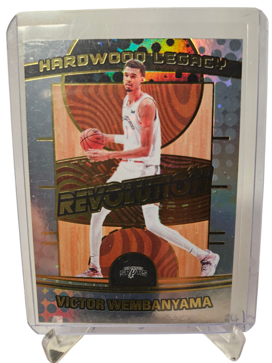 2024-25 Panini Revolution #10 Victor Wembanyama Hardwood Legacy