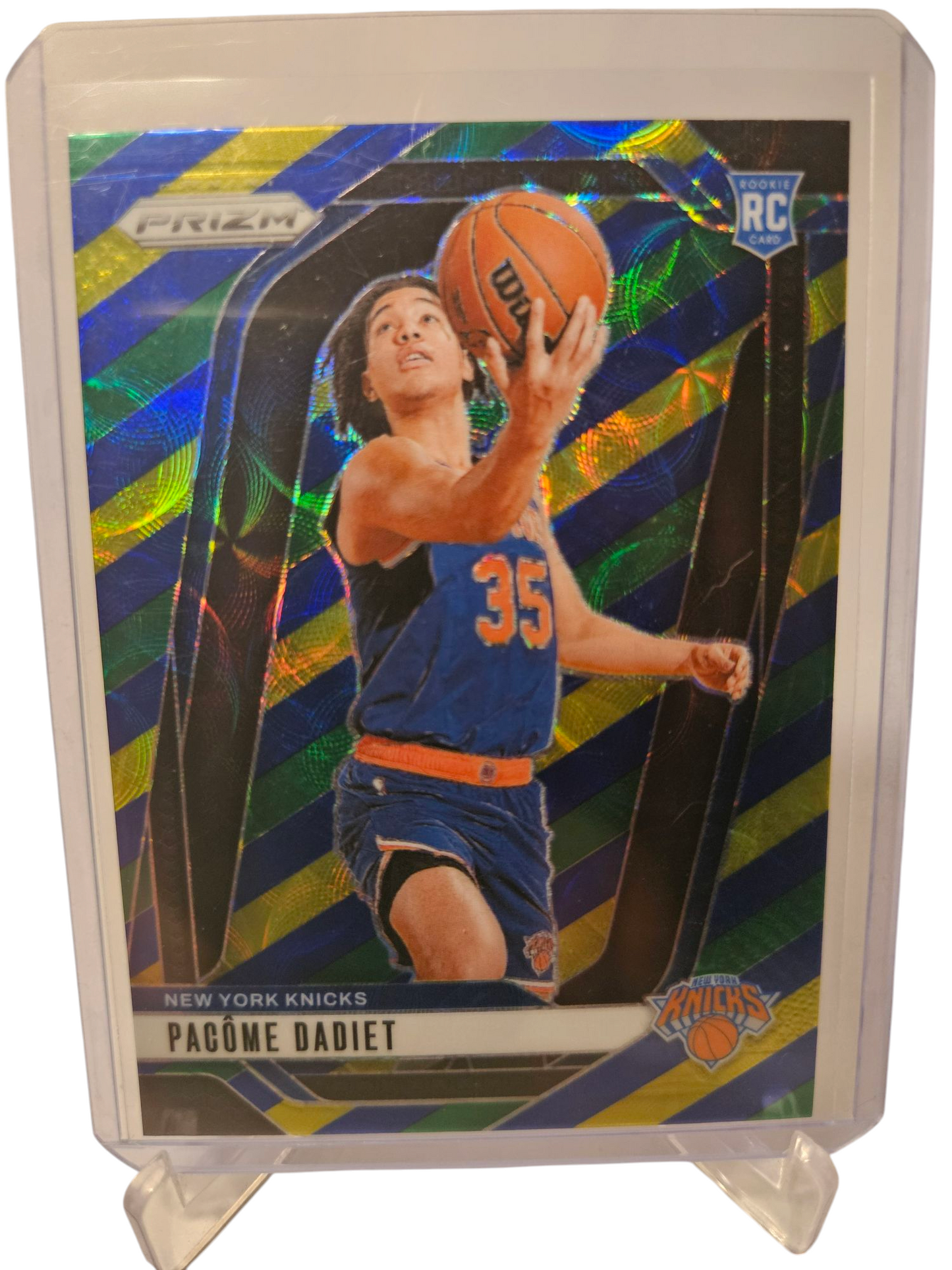 2024-25 Panini Prizm #259 Pacome Dadiet Rookie Card Scope Prizm