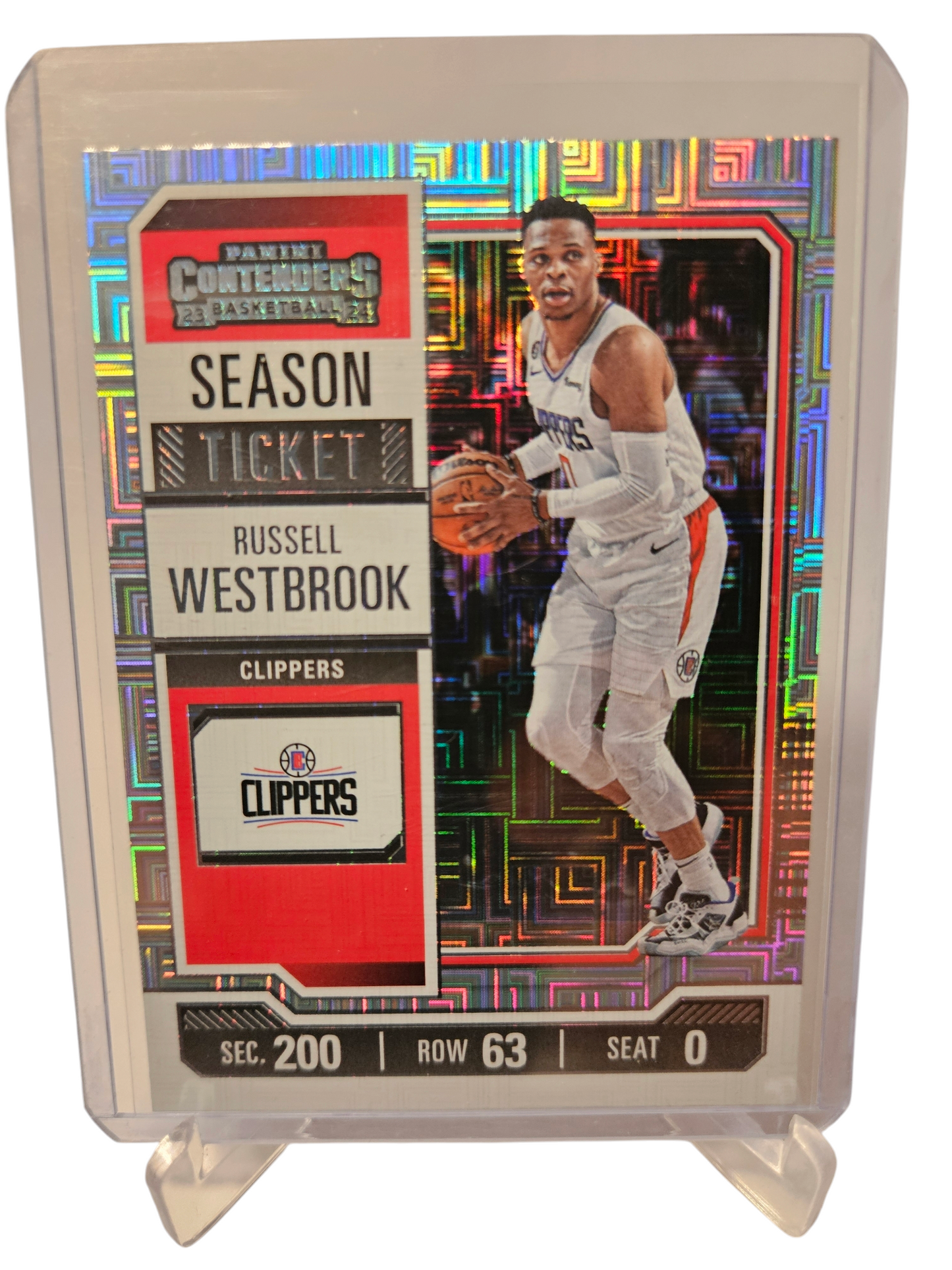 2022-23 Panini Contenders #86 Russell Westbrook Season Ticket