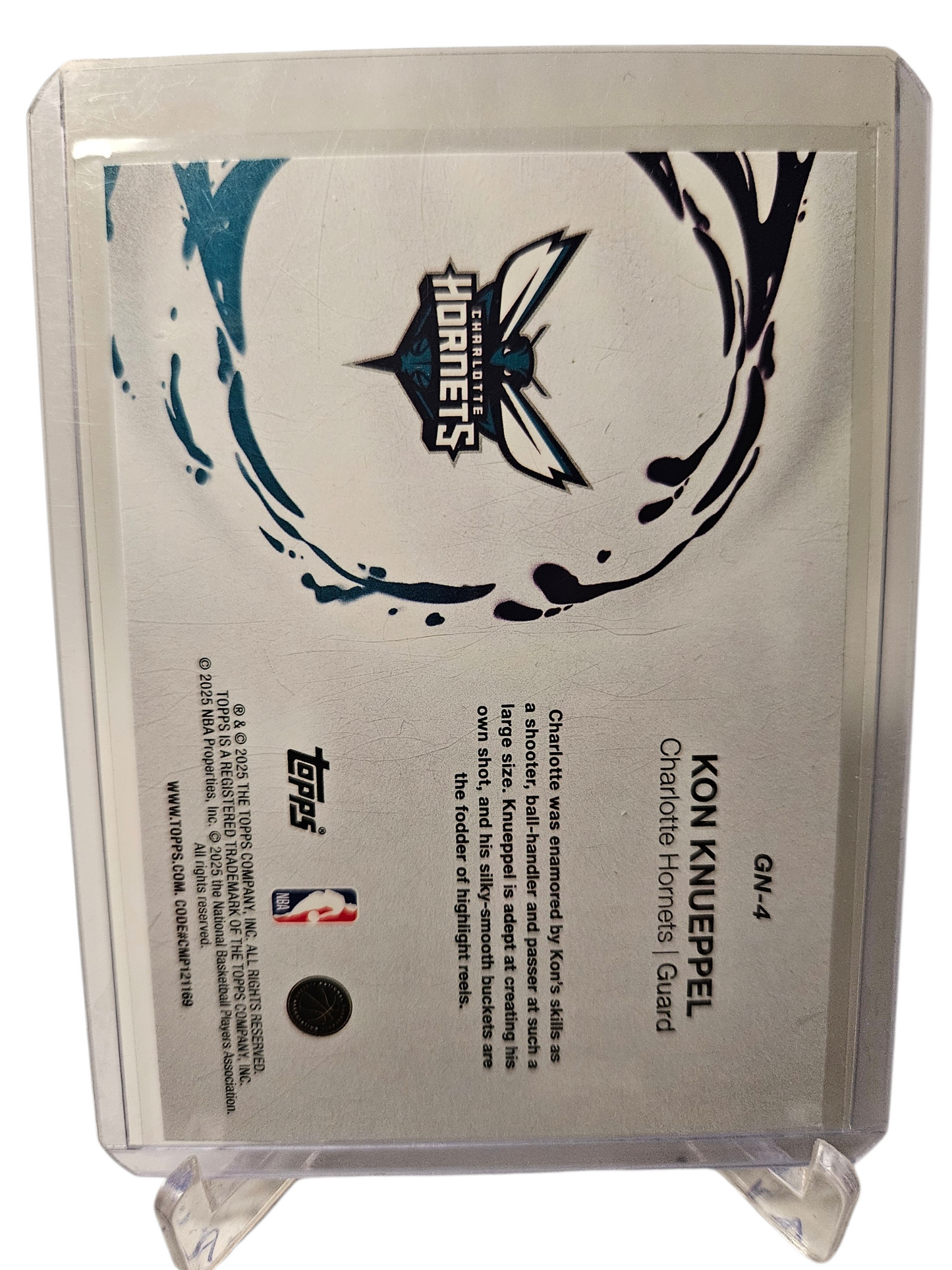 2025 Topps #GN-4 Kon Knueppel Rookie Card Generation Now