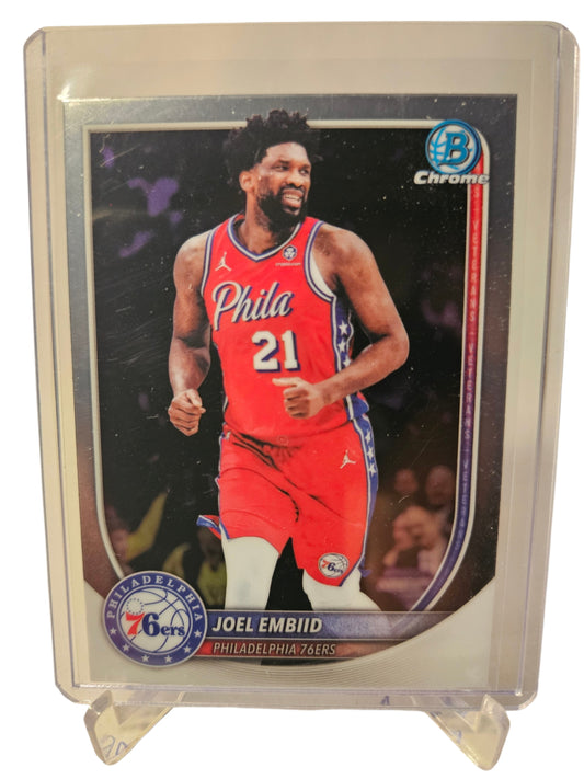 2025 Topps Bowman Chrome #BCV67 Joel Embiid