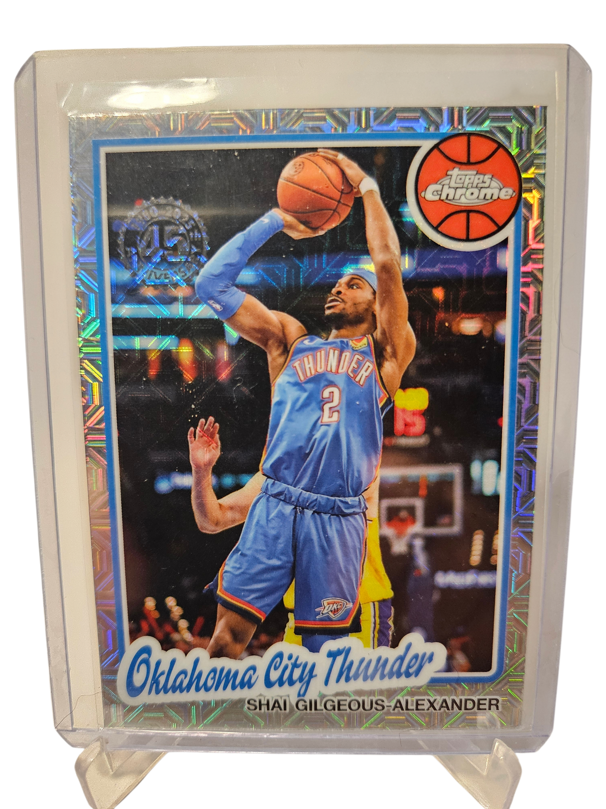 2025 Topps Chrome #TC-SG Shai Gilgeous-Alexander 45th Anniversary