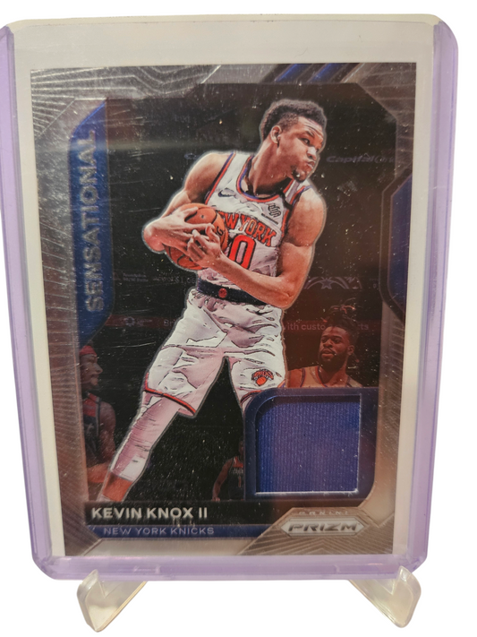 2020-21 Panini Prizm #SSW-KNX Kevin Knox II Game Worn Patch