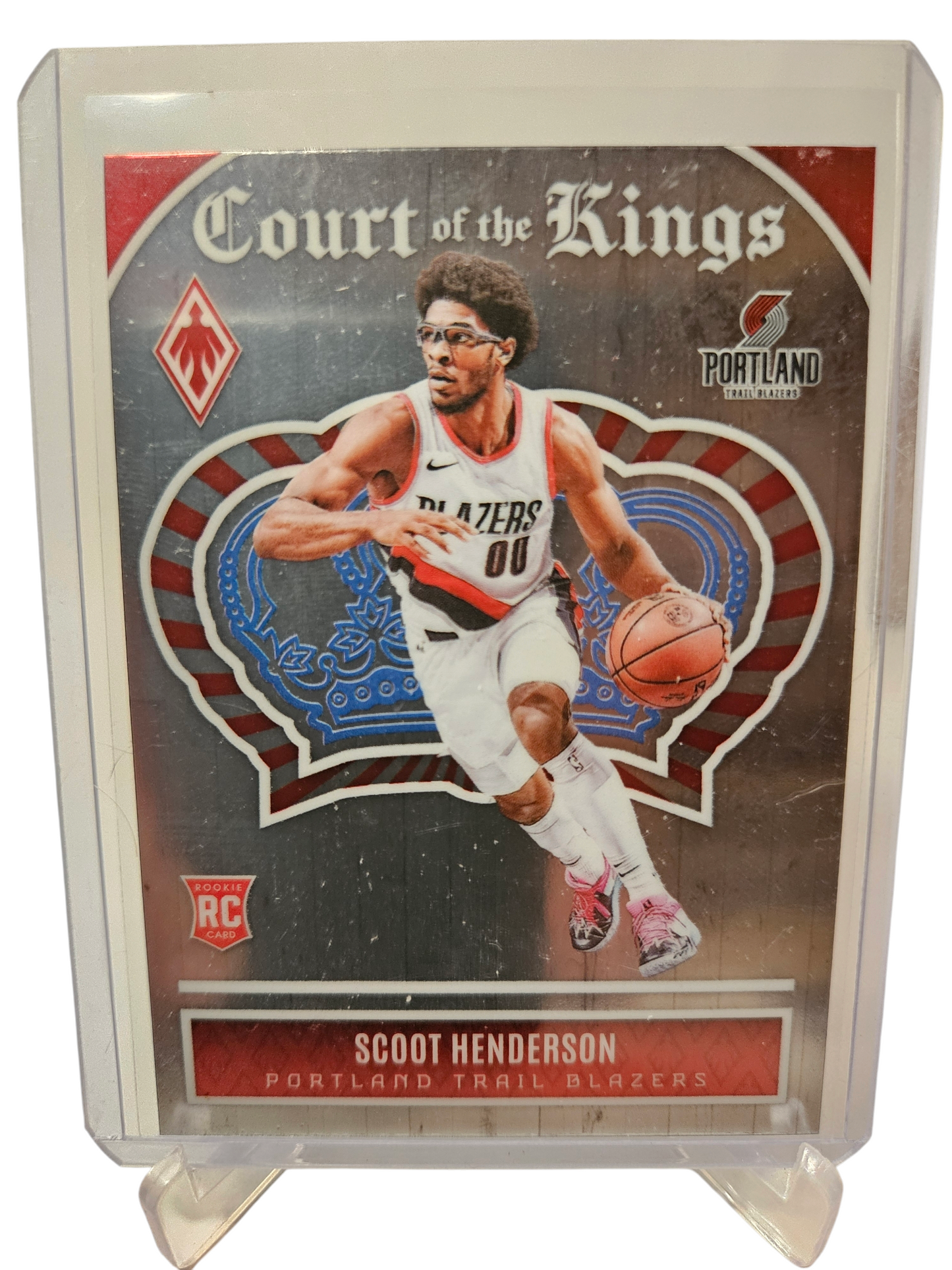 2023-24 Panini Phoenix #13 Scoot Henderson Rookie Card Court Of The Kings