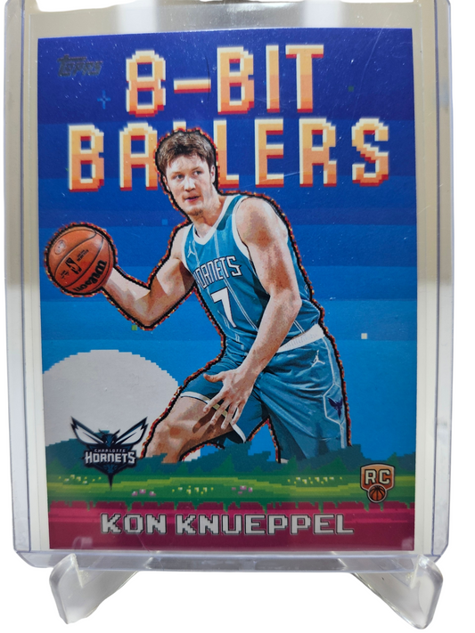 2025-26 Topps #8B-34 Kon Knueppel Rookie Card 8 Bit Ballers