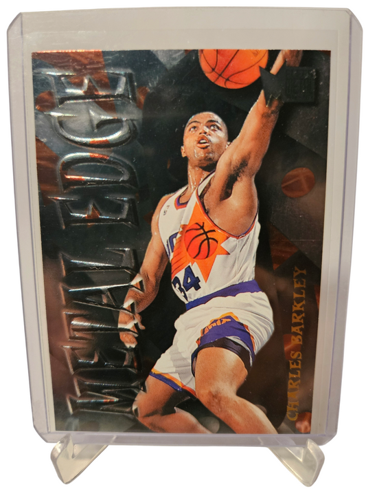 1996-97 Fleer Metal #1 of 15 Charles Barkley Metal Edge