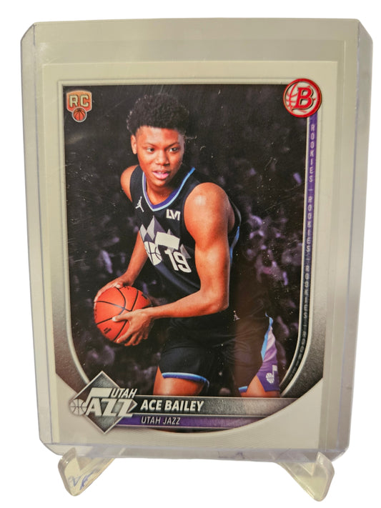 2025 Topps Bowman #5 Ace Bailey Rookie Card