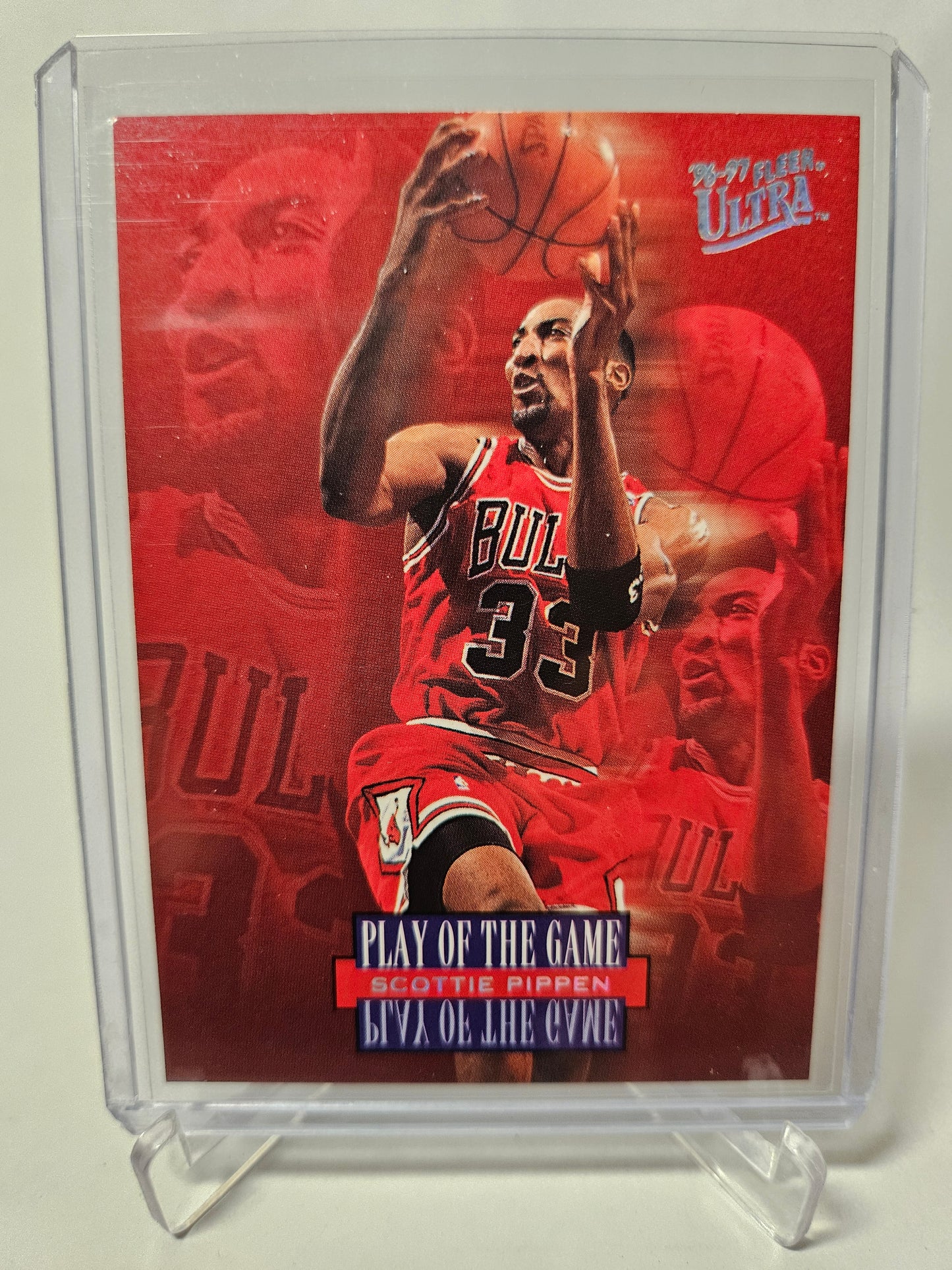 1996-97 Fleer Ultra #297 Scottie Pippen Play of the Game