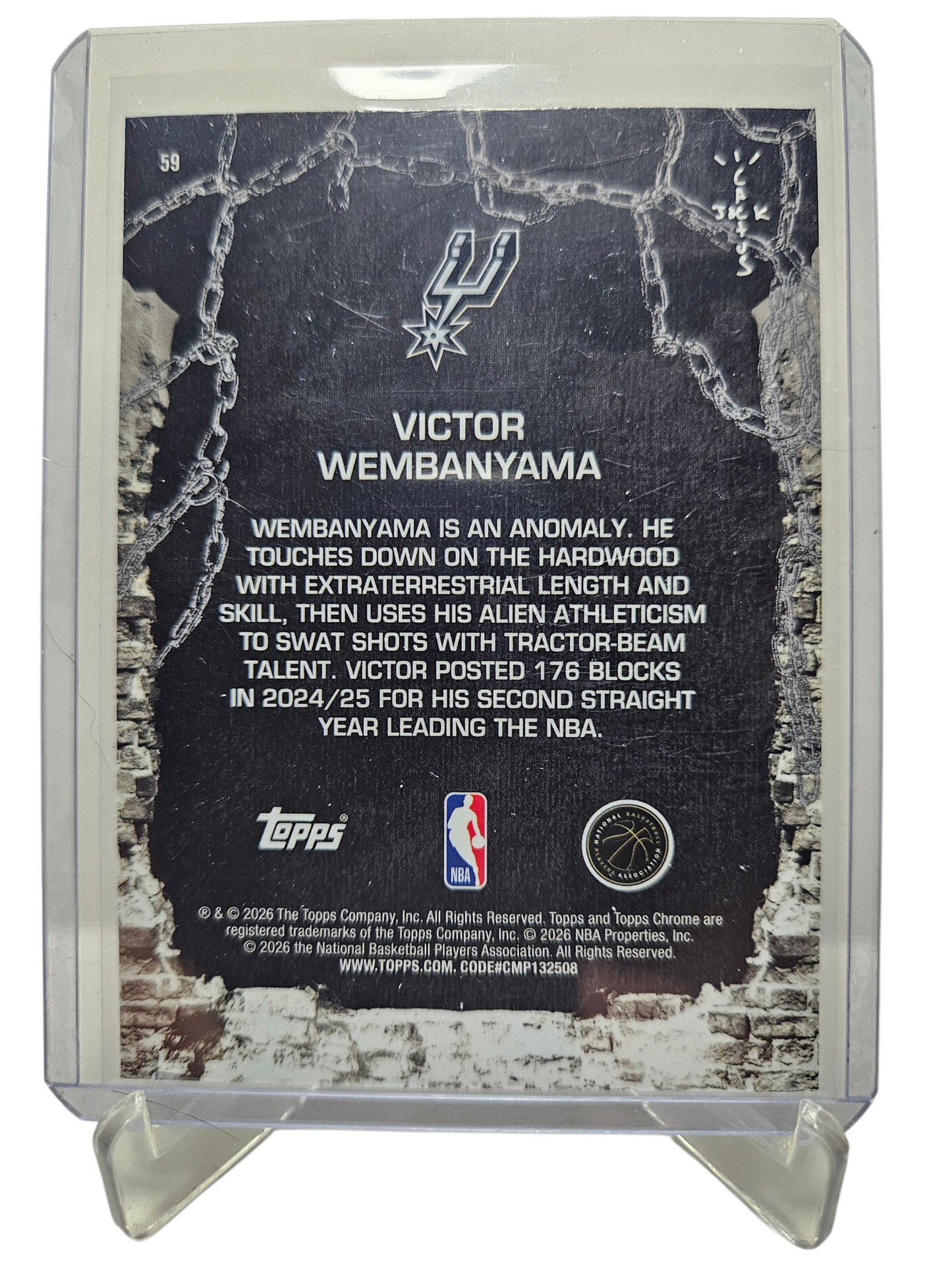 2025-26 Topps Cactus Jacks #59 Victor Wembanyama