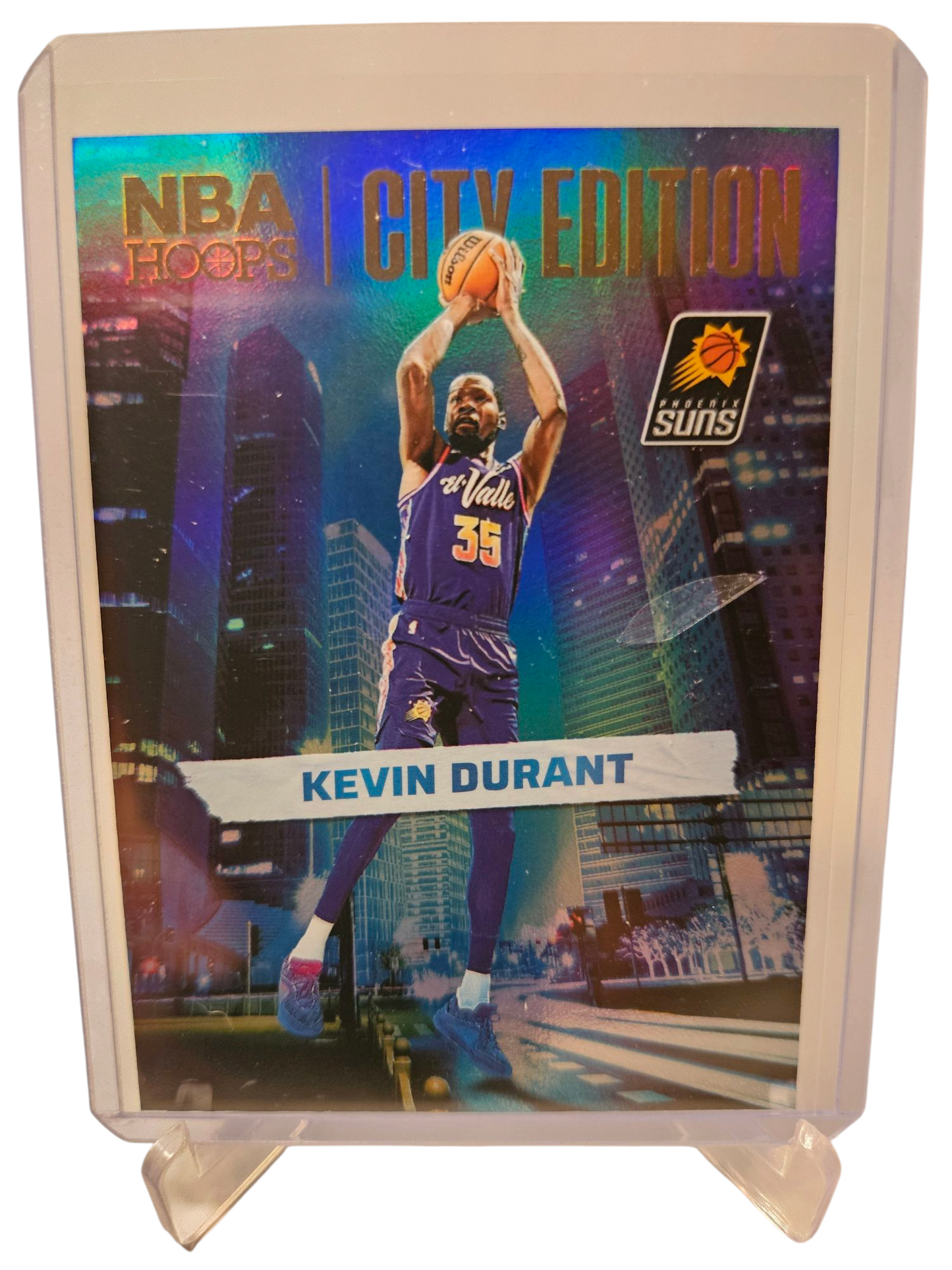 2024-25 Panini Hoops #17 Kevin Durant City Edition Holo