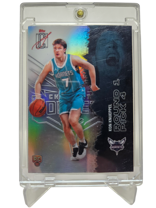 2025-26 Topps Signature Class #103 Kon Knueppel Rookie Card Refractor