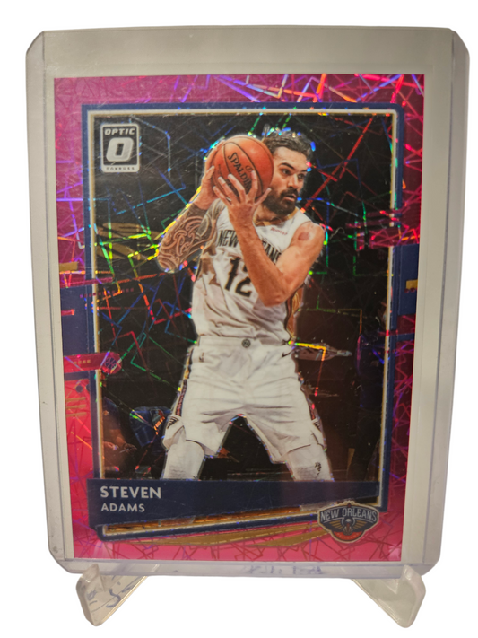 2020-21 Panini Donruss Optic #37 Steven Adams Pink Velicity Prizm 47/79