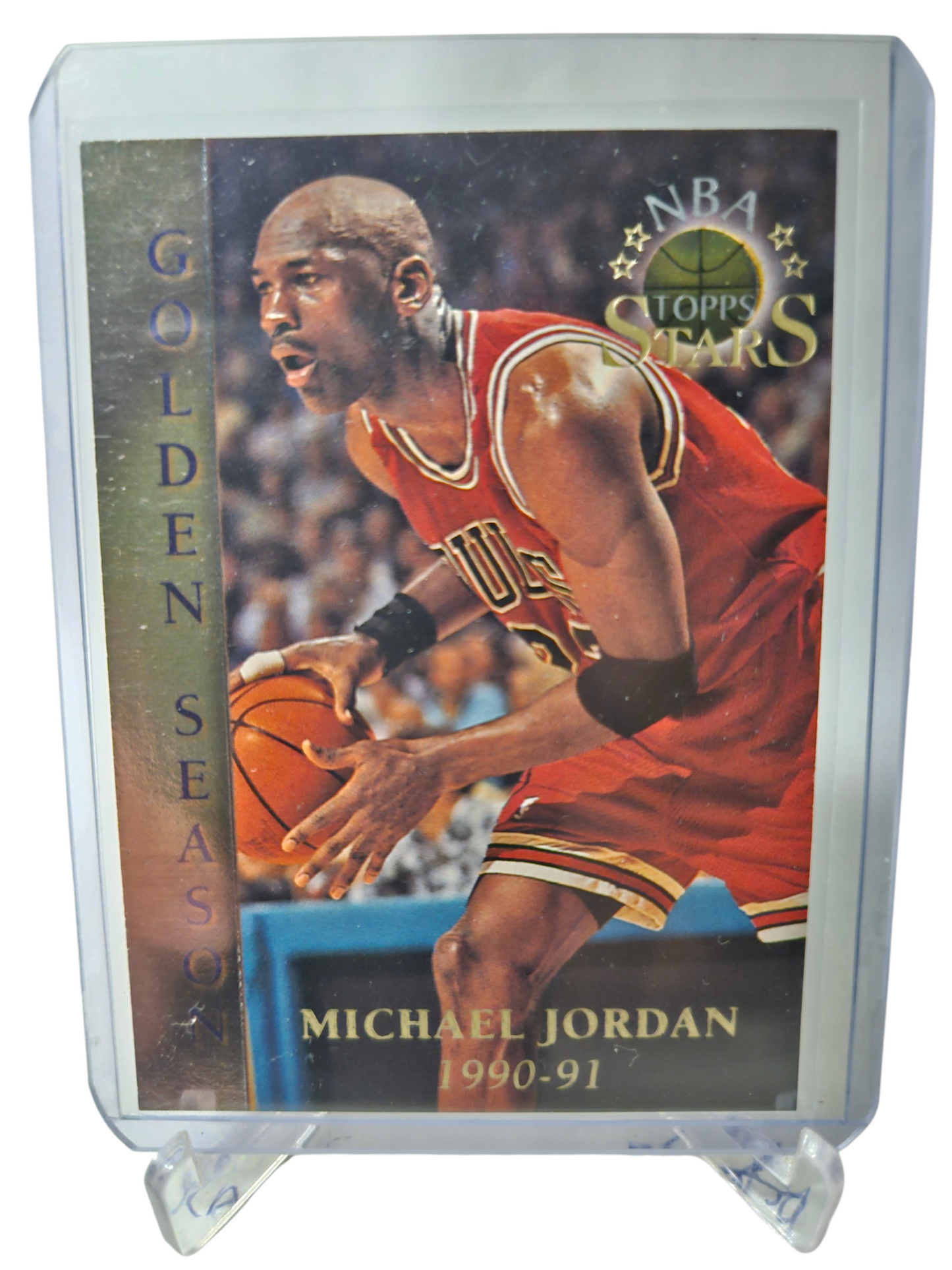1996 Topps #74 Michael Jordan Topps Stars Golden Season