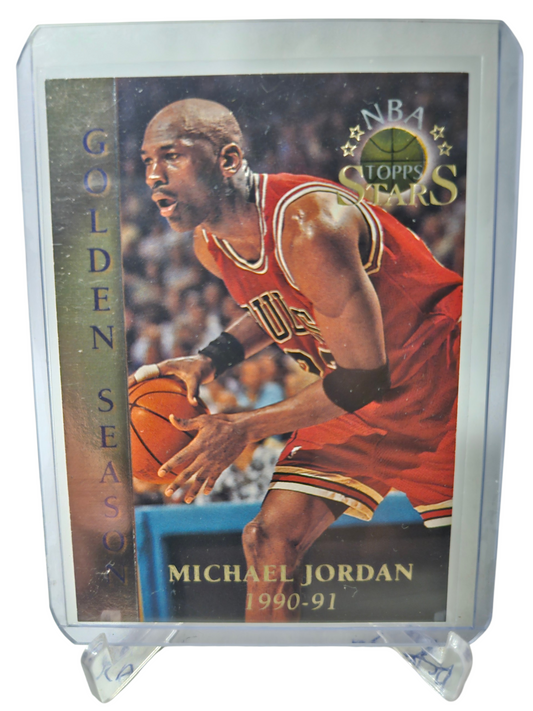 1996 Topps #74 Michael Jordan Topps Stars Golden Season