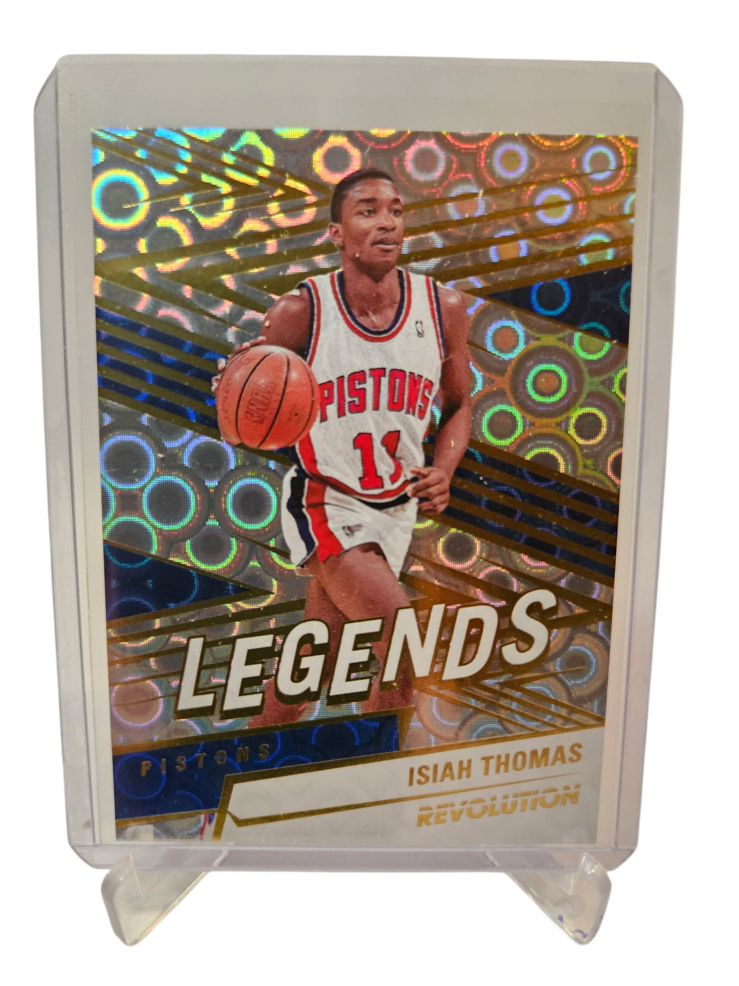 2024-25 Panini Revolution #158 Isiah Thomas Legends Groove