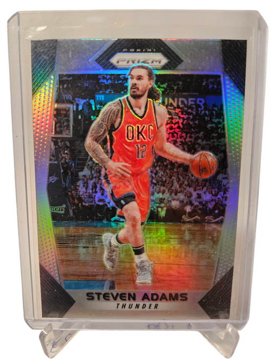 2017-18 Panini Prizm #263 Steven Adams Silver Prizm