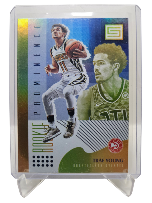 2018-19 Panini Status #5 Trae Young Rookie Card Prominence