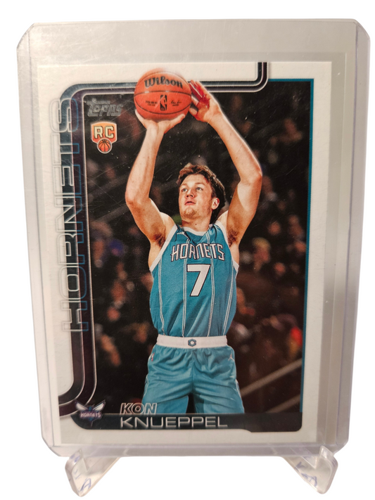 2025 Topps #204 Kon Knueppel Rookie Card