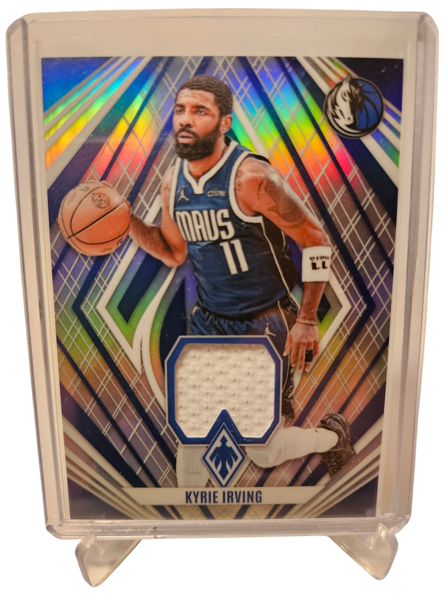 2023-24 Panini Phoenix #VM-IRV Kyrie Irving Silver Game Worn Patch