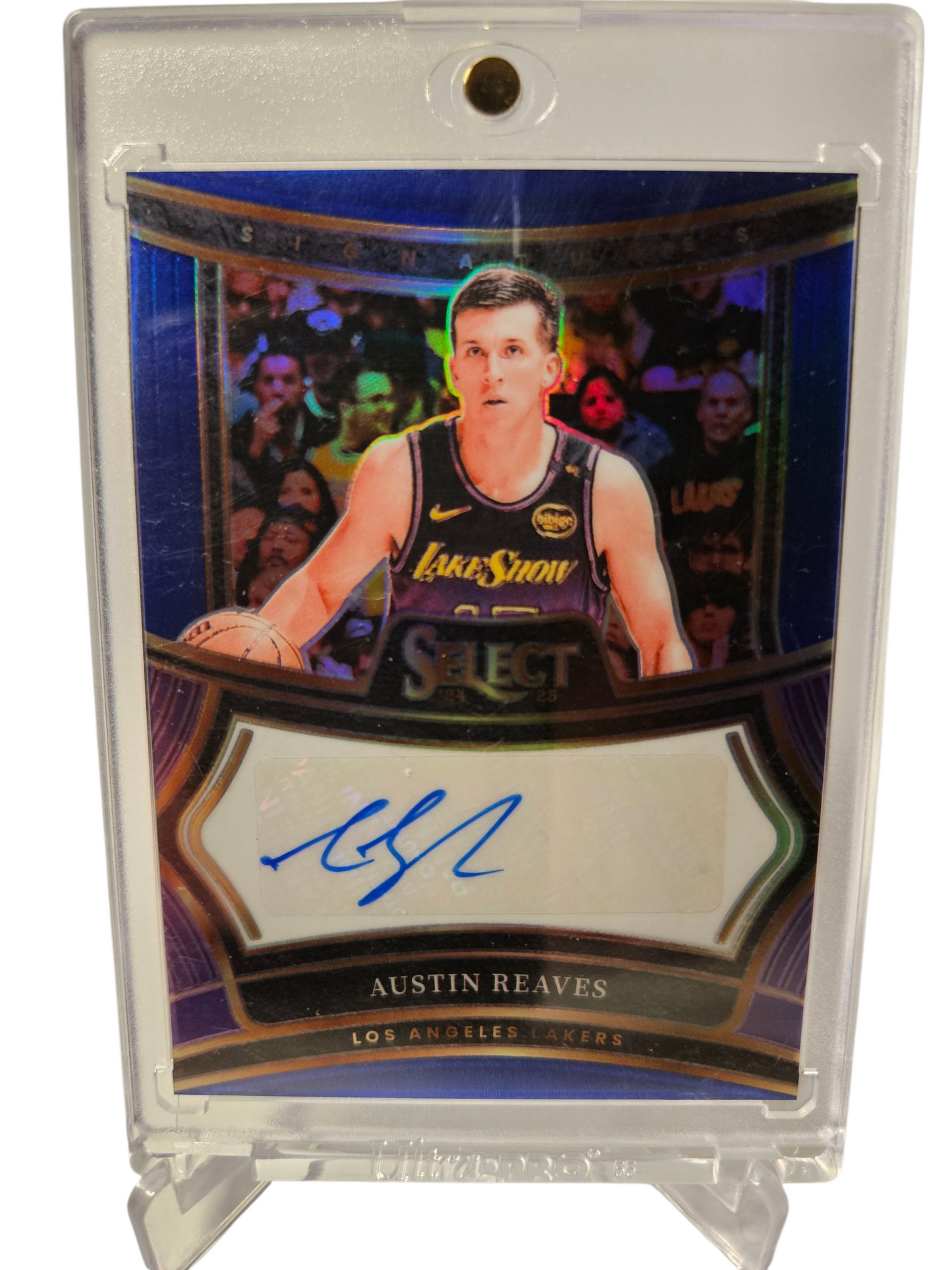 2024-25 Panini Select #SIG-Aus Austin Reeves Blue Prizm Autograph 38/49