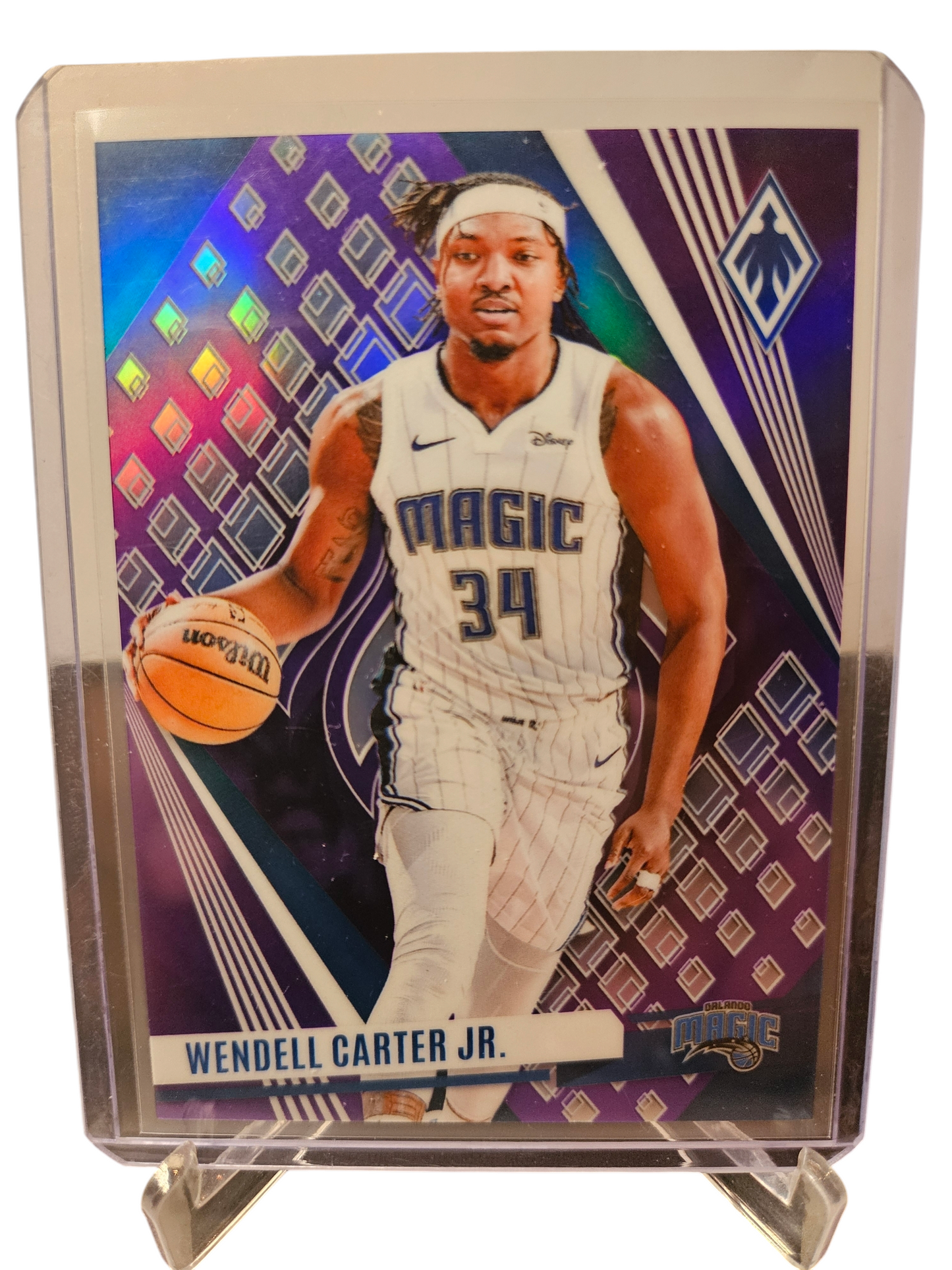 2023-23 Panini Phoenix #121 Wendell Carter Junior Purple 037/150