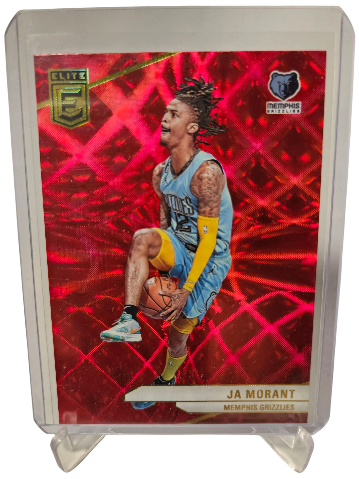 2023-24 Panini Donruss Elite #119 JA Morant International Red