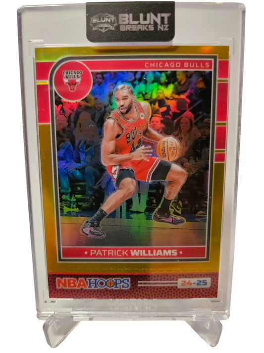 2024-25 Panini Hoops #100 Patrick Williams Gold 08/10