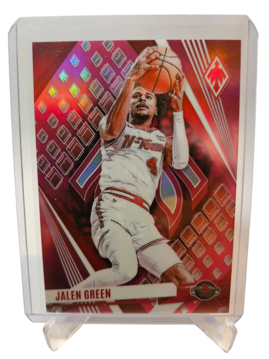 2023-24 Panini Phoenix #58 Jalen Green Pink 174/175