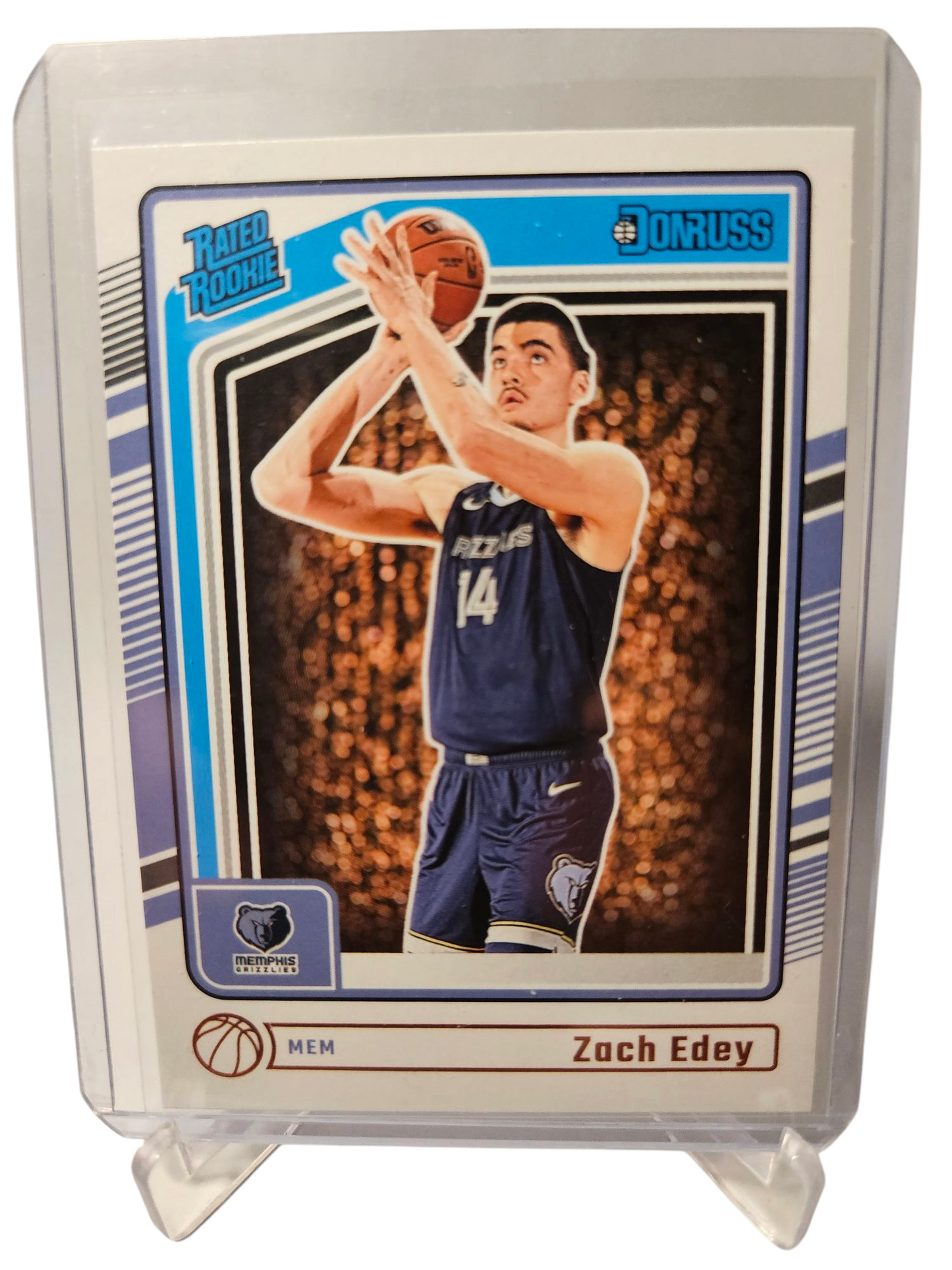 2024-25 Panini Donruss #239 Zach Edey Rookie Card