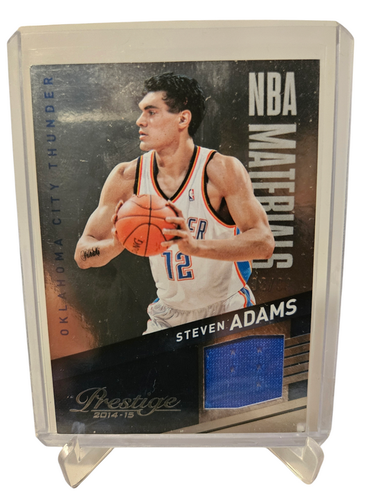 2014-15 Panini Prestige #23 Steven Adams Game Worn Patch 92/99