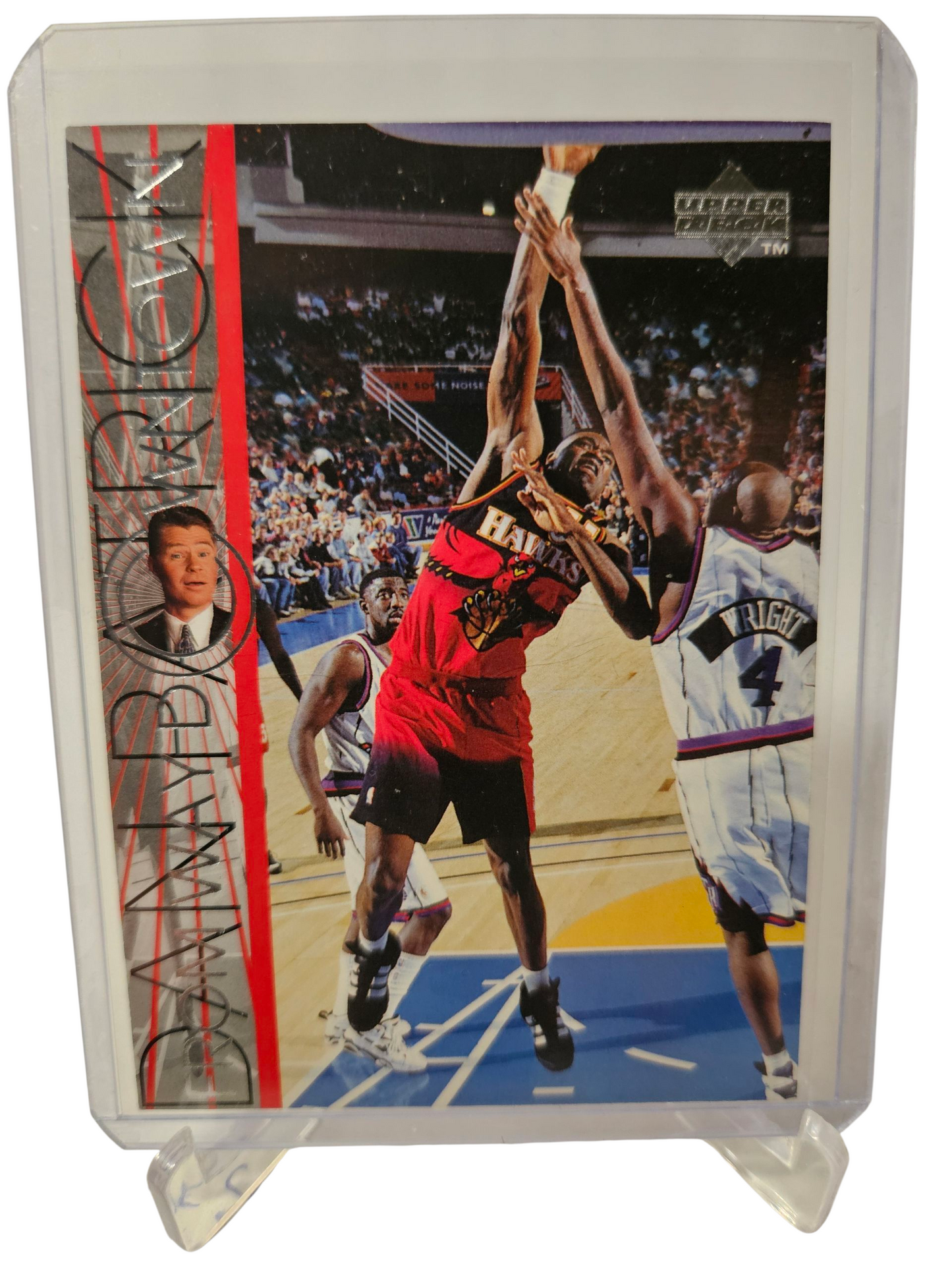 1997 Upper Deck #331 Dikembe Mutombo From Way Down Town