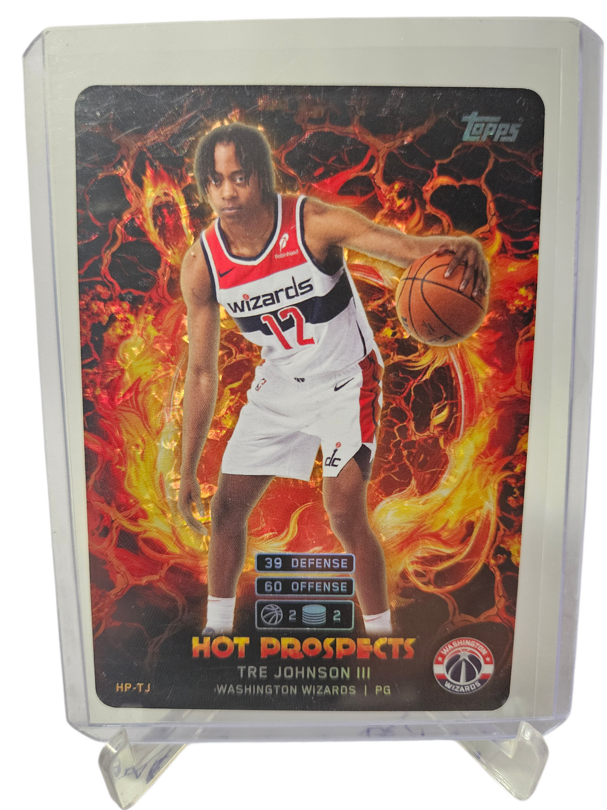 2025 Topps #HP-TJ Tre Johnson III Hot Prospects