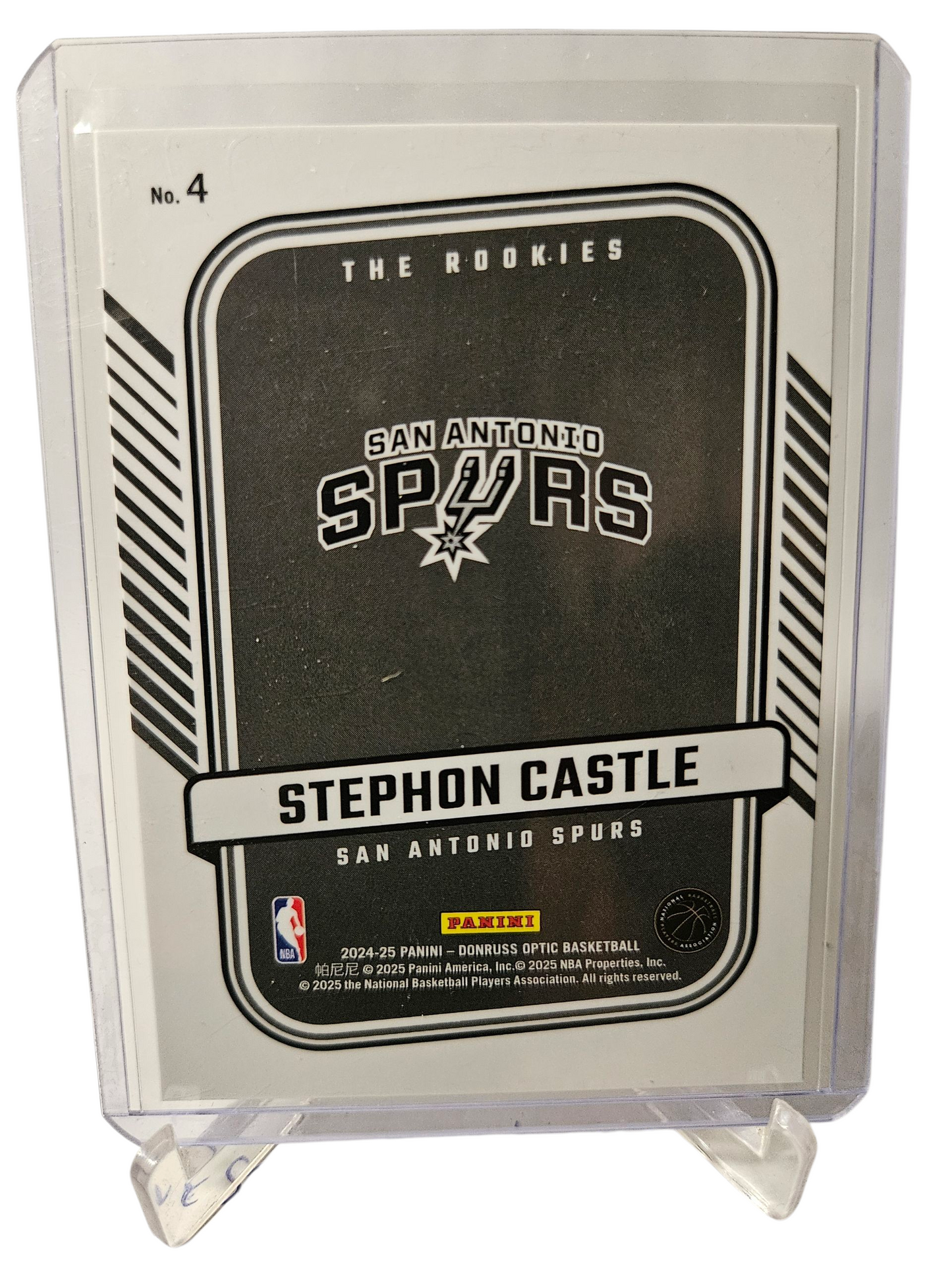 2024-25 Panini Donruss Optic #4 Stephon Castle The Rookies