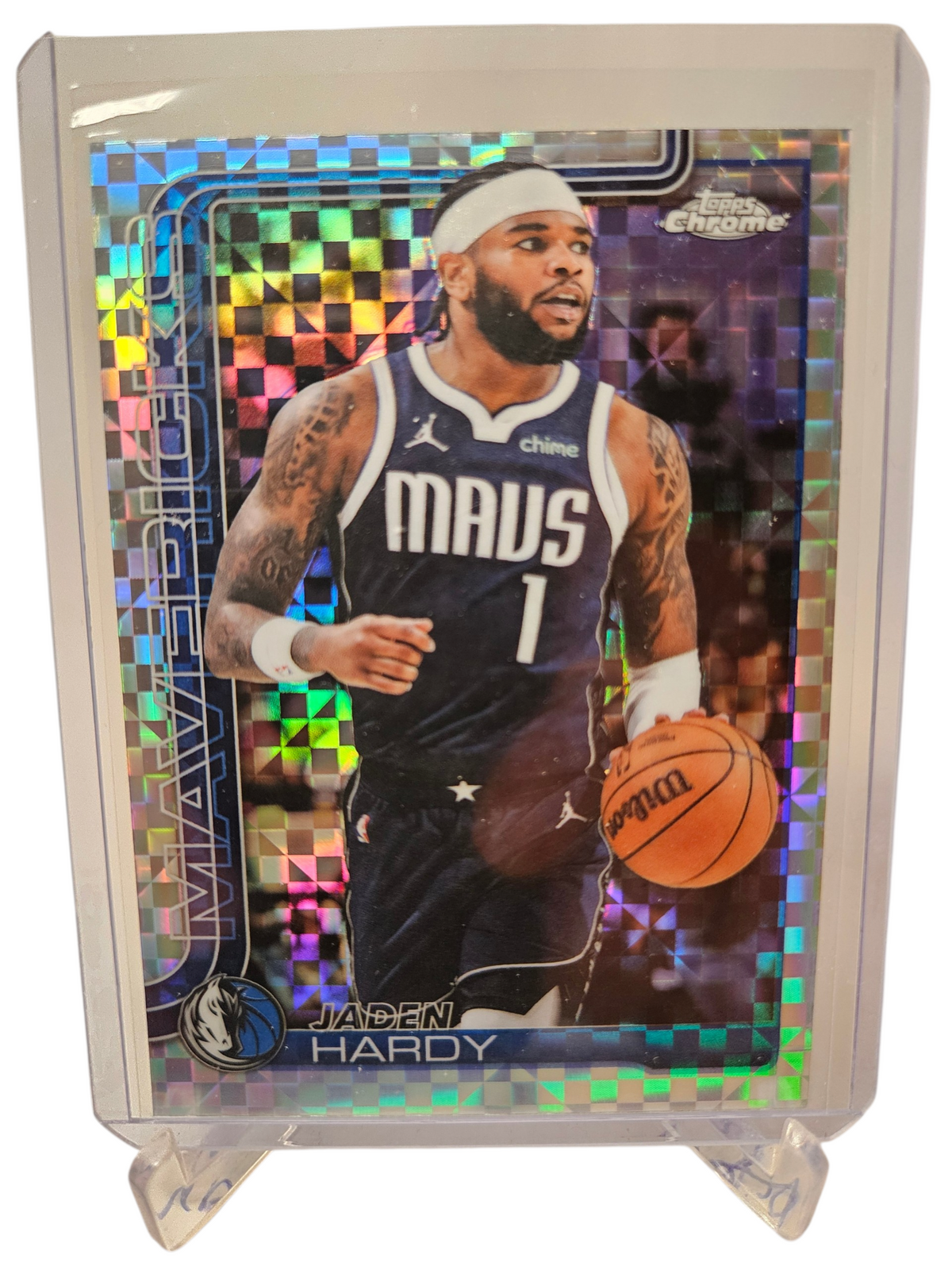 2025 Topps Chrome #78 Daniel Gafford Xfractor
