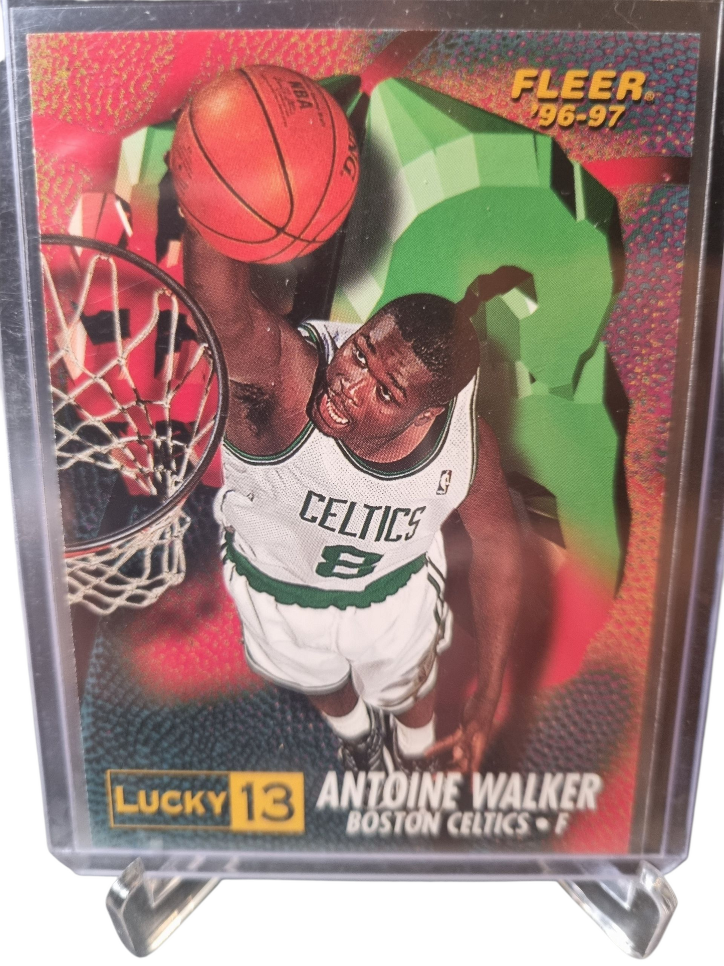 1996-97 Fleer #1 to 13 Full Set Lucky 13 Rookie Cards Including Kobe Bryant and Allen Iverson Rookie Card (rare set)