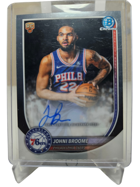 2025-26 Topps Bowman #BCA-JO John Broome Rookie Card Autograph