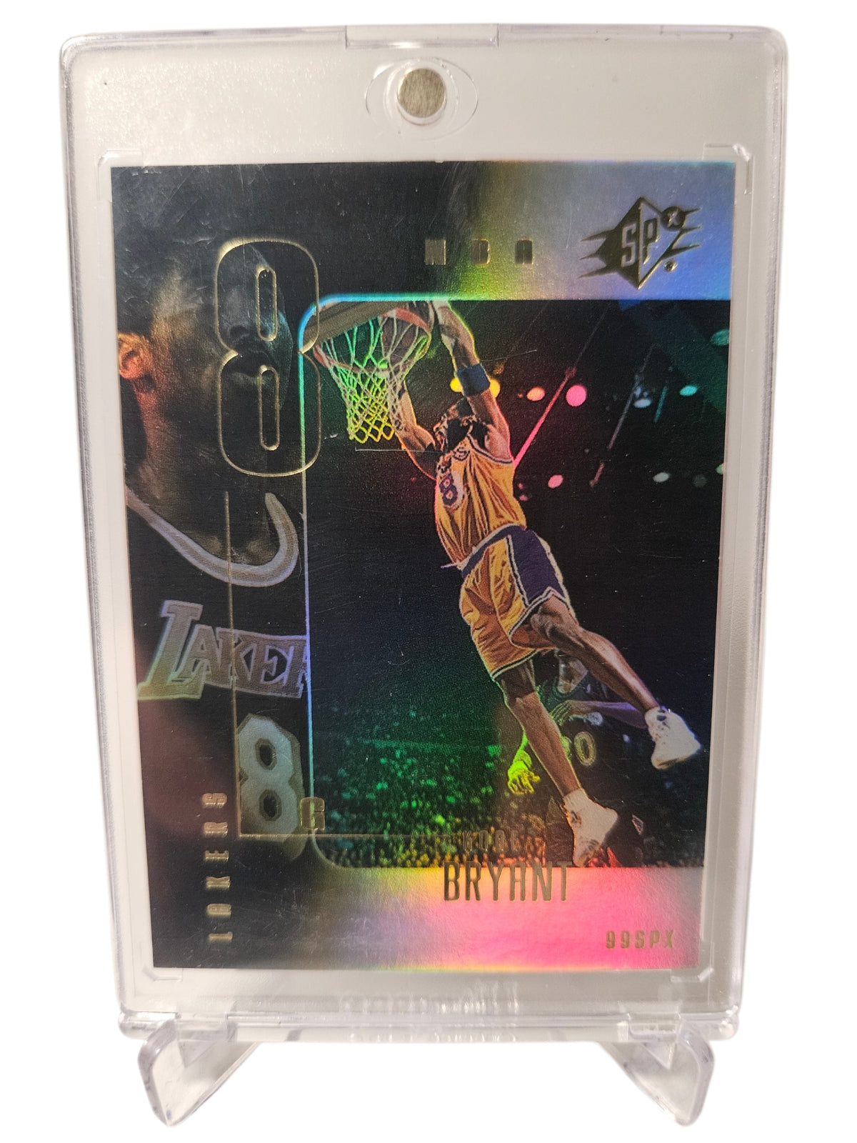 1999 Upper Deck #37 Kobe Bryant SPX Refractor
