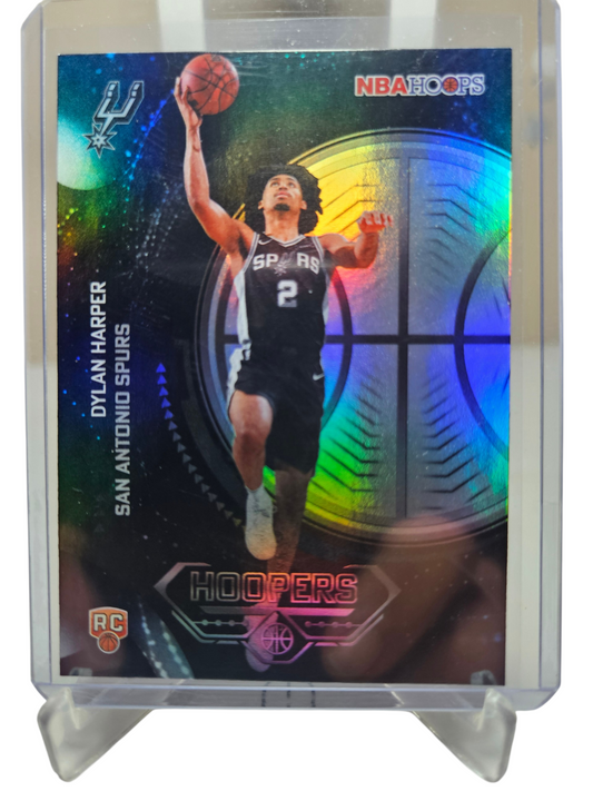 2025-26 Topps Hoops #H-17 Dylan Harper Rookie Card Hoopers