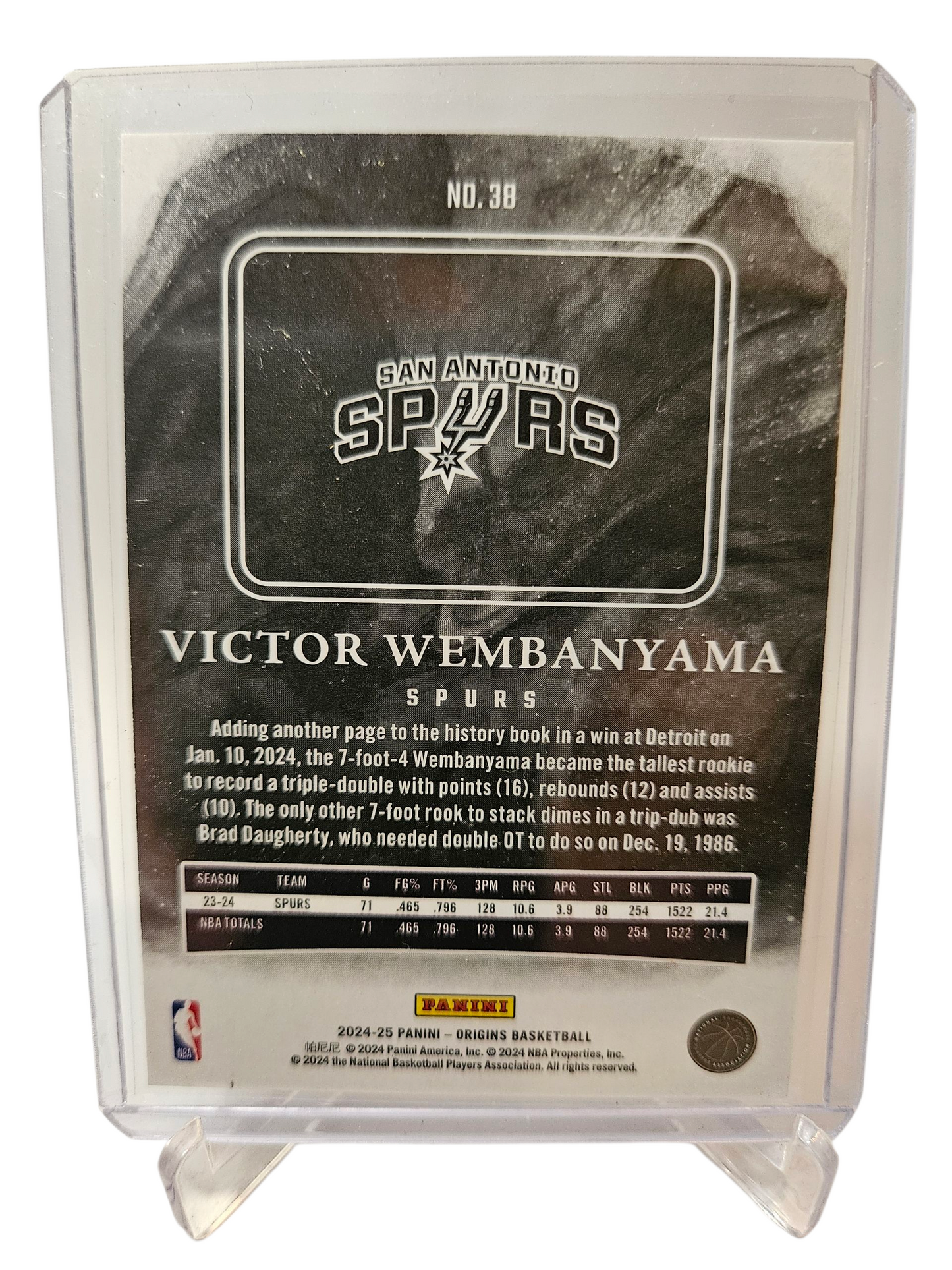 2024-25 Panini Origins #38 Victor Wembanyama